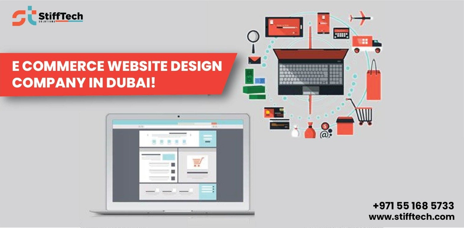 E-Commerce website design company in Dubai