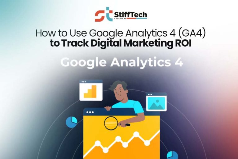 how to measure digital marketing roi using GA4
